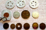 Lot Of Vintage Tokens Including TARTA