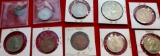 Lot Of Ten Great Britain Coins