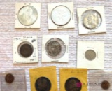 Group Of Ten Foreign Coins