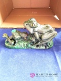 Frog Cast Iron Mechanical Bank