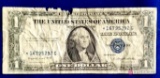 1935 One Dollar Silver Certificate Star Note