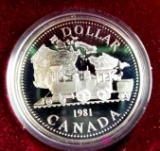1981 Canadian Silver Dollar