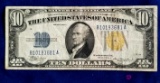 1934A Ten Dollar North Africa Silver Certificate