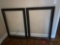 Two large picture frame is 29 x 41