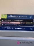 Five baseball books