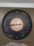 Basement Large sterling and noble wall clock