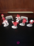 Lot of seven Red Wings players