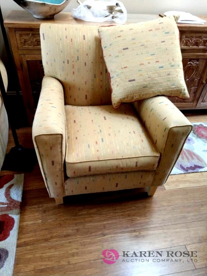 HOLLAND LOC, Fine design upholstered chair