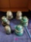 Six Glass Insulators