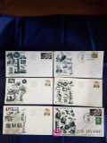 27 Apollo First Day Issue Stamps