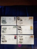 34 First Day Issue Stamps