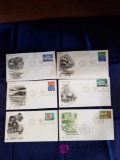 33 First Day Issue Stamps