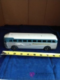 Metal Greyhound Bus