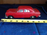 Vintage Ford PROMO Wind-up Plastic Toy Car