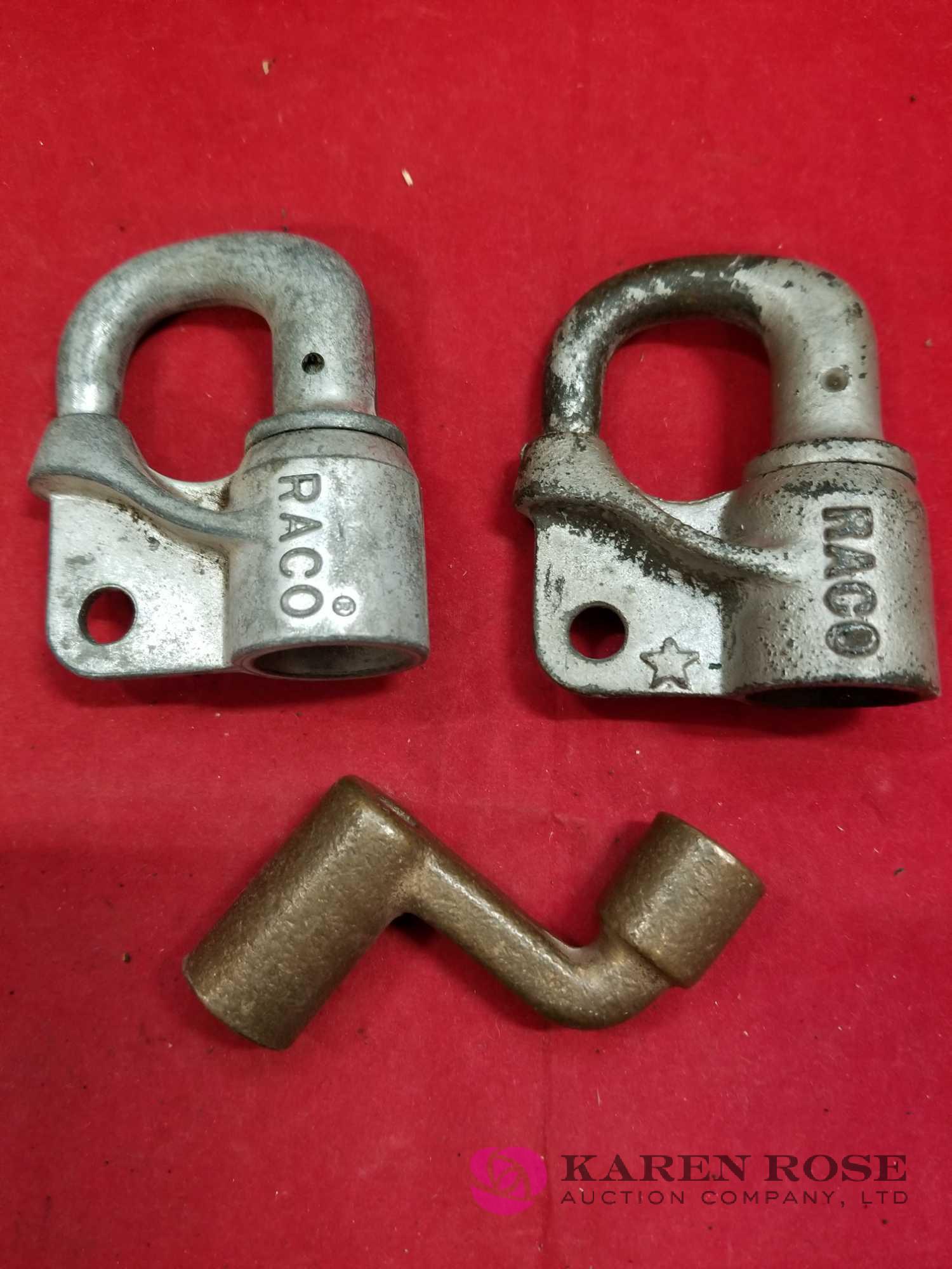 Two RACO Locks With Key