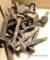 25 Embossed Railroad Spikes