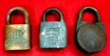 Three Padlocks