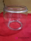 Clear Railroad Lantern Globe