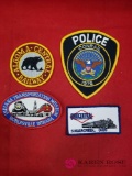 Four Railroad Patches