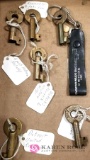 Lot of Railroad Keys