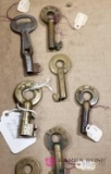 Lot of Railroad Keys