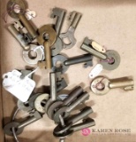 Lot of Railroad Keys