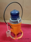 Blue Star Flasher Railroad Lantern