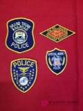 Four Railroad Patches