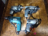 Four electric drills c1
