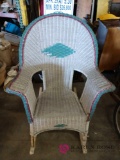 Wicker rocking chair b1