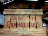 Cape cod cranberry crate b1