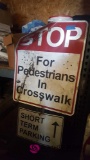 Crosswalk sign B1