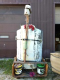 500 gallon asphalt sealant container with mixer b1
