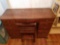 Wooden desk with chair