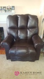 Leather Lift Chair oversized