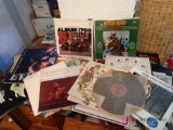 Group of 50 record albums assorted artists