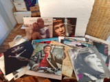 50 assorted record albums