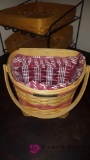 Longaberger 1998 Christmas Glad Tidings basket