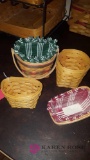 4 Longaberger small baskets 1999