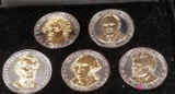 Great American Presidents Double Eagle Commemorative Coin Collection