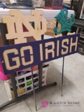 Notre Dame Yard Sign