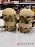 Salt And Pepper Shakers, Candy Dish And Soup Toureen