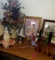 Household decorative lot framed art artificial flowers