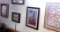 5 framed decorative art pictures