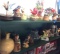 Two shelves of knickknacks