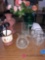 Lead crystal vase lot