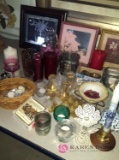 Candle holders and decorative items