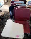 4 school desks