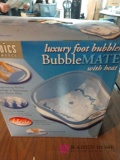 Homedics foot bubbler