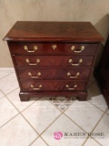 30in by 30in 4 drawer dresser with key BS